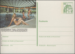 P130-h9/142 6232 Bad Soden/Taunus, Thermalbad ** - Cartes Postales Illustrées - Neuves