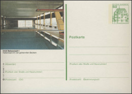 P134-i1/007 6108 Weiterstadt, Hallenbad ** - Geïllustreerde Postkaarten - Ongebruikt