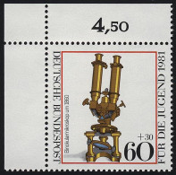 1092 Jugend Optische Instrumente 60+30 Pf ** Ecke O.l. - Unused Stamps
