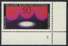 896 Bayreuther Festspiele ** FN2 - Unused Stamps