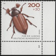 1670 Feld-Maikäfer 200+80 Pf ** FN1 - Unused Stamps