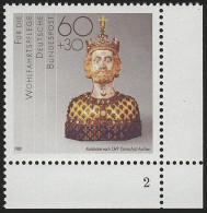1384 Wohlfahrt Schmiedekunst 60+30 Pf ** FN2 - Unused Stamps
