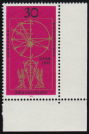 688 Johannes Kepler ** Ecke U.r. - Unused Stamps