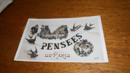 PENSEES DE PARIS - Souvenir De...