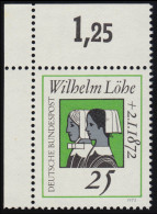 710 Wilhelm Löhe ** Ecke O.l. - Ungebraucht