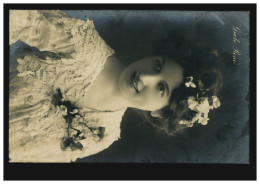 Foto-AK Portrait Der Schauspielerin Grete Rene, DARMSTADT 13.11.1909 - Ohne Zuordnung