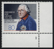 1292 Friedrich Der Große ** FN1 - Unused Stamps