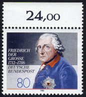 1292 Friedrich Der Große ** Oberrand - Ongebruikt