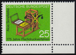 715 Flachdruckverfahren ** Ecke U.r. - Unused Stamps