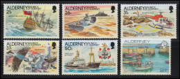 48-53 Guernsey-Alderney Jahrgang 1991, Postfrisch ** / MNH - Alderney