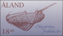 Aland-Markenheftchen 3 Segelboote Der Schären, ESSt 1.3.1995 - Aland