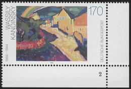 1619 Deutsche Malerei 170 Pf Kandinsky ** FN2 - Ongebruikt