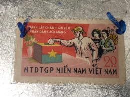 NAM VIET NAM Stamps PRINT ERROR-1967-68-(tem In Lõi THIEU HANG RANG-no07--20XU)1-STAMPS-vyre Rare - Viêt-Nam