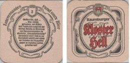 5002336 Bierdeckel Quadratisch - Kloster Hell - Interessantes 3 - Beer Mats