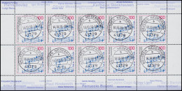 1890 Donaueschinger Musiktage - 10er-Bogen, Zentrische ET-O BRÜGGEN 18.10.1998 - 1991-2000
