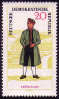 1079 Volkstrachten Thüringen 20 Pf Mann, ** Postfrisch - Unused Stamps