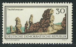 1183 Landschaftsschutzgebiete Teufelsmauer 30 Pf ** - Unused Stamps