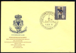 120a Postillion I 1954 - Amtlicher FDC 4.8.1954 - Sonstige & Ohne Zuordnung