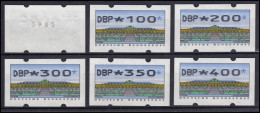 2.2.1 Typ N24 Nadeldruck (großes DBP) - VS 2 - 6 ATM (80-400) Mit Nr. Waager. ** - Timbres De Distributeurs [ATM]
