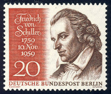 190 Friedrich Von Schiller ** - Unused Stamps