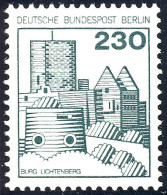 590 Burgen Und Schlösser 230 Pf Lichtenberg, Alte Fluoreszenz, ** - Unused Stamps