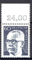 690 Heinemann 60 Pf Oberrand ** Postfrisch - Unused Stamps