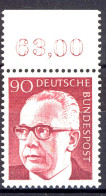 643 Heinemann 90 Pf Oberrand ** Postfrisch - Unused Stamps