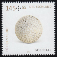 3237 Sporthilfe - Spielbälle: Golfball ** - Ongebruikt
