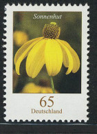 2524 Blumen 65 C Sonnenhut ** - Unused Stamps