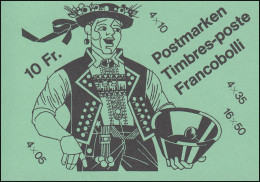 Schweiz Markenheftchen 0-80, Volksbräuche 1985, ** Postfrisch - Booklets