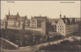 Ansichtskarte Nürnberg: Germanisches Museum, NÜRNBERG 24.4.11 Nach Aschaffenburg - Ohne Zuordnung