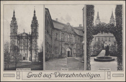 Ansichtskarte Gruß Aus Vierzehnheiligen Kloster & Kirche, STAFFELSTEIN 22.8.13 - Zonder Classificatie