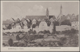 Ansichtskarte Rothenburg/Tauber: Stadtmauerpartie, ROTHENBURG 29.8.11 N. Brüssel - Non Classés