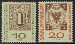 310-311b Ausstellung INTERPOSTA 1959, Satz ** - Unused Stamps