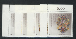 1383-1386 Wofa Schmiedekunst 1988, Ecke O.l. Satz ** - Unused Stamps