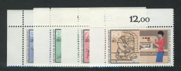 1315-1318 Jugend Handwerksberufe 1987, Ecke O.l. Satz ** - Unused Stamps