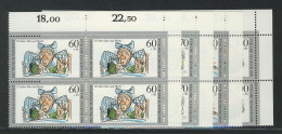 1455-1458 Jugend Max Und Moritz 1990, E-Vbl O.r. Satz ** - Unused Stamps