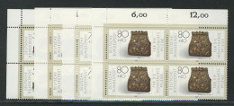 1333-1336 Wofa Schmiedekunst 1987, E-Vbl O.l. Satz ** - Neufs