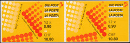 Schweiz Markenheftchen 0-123, Freimarke A-Post, Selbstklebend, 2001, ** - Postzegelboekjes