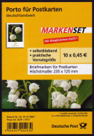FB 15 Maiglöckchen Mit Duft, Folienblatt 10x2851, ** - 2011-2020