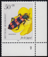 1202 Jugend Bienenwolf 50+20 Pf ** FN2 - Unused Stamps