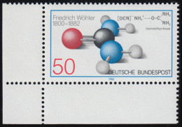 1148 Friedrich Wöhler ** Ecke U.l. - Unused Stamps