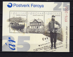 Iles Fereo - 2001 - BF 25e Anniversaire De La Poste -  Neufs** - MNH - Féroé (Iles)