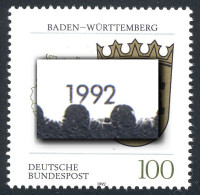 1586 Baden-Württemberg - Leichte Verzähnung Bis An Die Jahreszahl, ** - Errors & Oddities