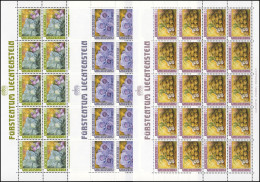 904-906 Ackerfrüchte 1986, 3 Werte, Kleinbogen-Satz **  - Unused Stamps