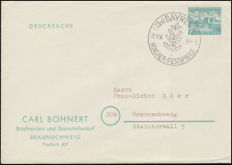 Berlin PU 3/5 Drucksache Carl Bohnert, SSt BAYREUTH Wagner-Festspiele 22.8.56  - Musique