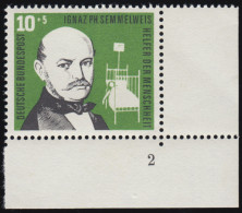 244 Kinderpflege 10+5 Pf Semmelweis ** FN2 - Unused Stamps