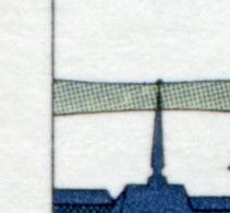 1583y Koblenz Mit PLF Wolkenstreifen Links Defekt, Feld 4, ** - Variétés Et Curiosités