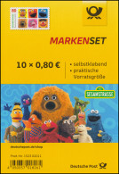 FB 99 Sesamstraße, Folienblatt Mit 10x 3534, ** - 2011-2020