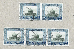 Lot Stamps Jordan The Hashemite Kingdom Of Jordan Timbres Asia Htje - Jordan